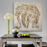 " Boho Elephant " - Image 5
