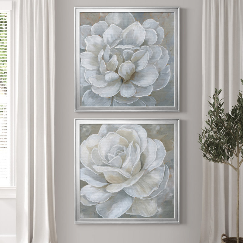 ” Bombshell Bloom I ” 2 – Pieces - Chic Decora