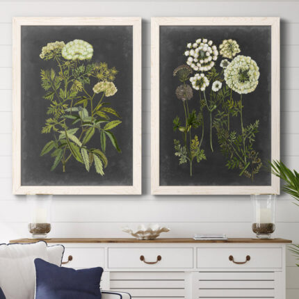 ” Bookplate Floral I ” 2 – Pieces - Chic Decora