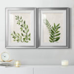 " Botanical Wash I " 2 - Pieces