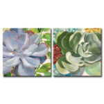 " Brilliant Succulents III/IV " by Norman Wyatt Jr. 2 - Pieces - Image 7