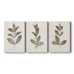 " Bronze Leaf I " 3 - Pieces - Image 4
