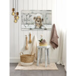 " Bubble Bath Puppy " by Eyre Tarney Painting Print - Image 5