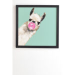 " Bubble Gum Snea Llama Green " by Big Nose Works - Image 2