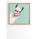 " Bubble Gum Snea Llama Green " by Big Nose Works - Image 4