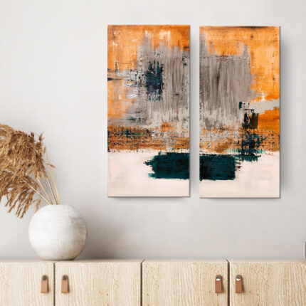 ” Bueno Exchange LXVIV-I ” by Tristan Scott 2 – Pieces - Chic Decora