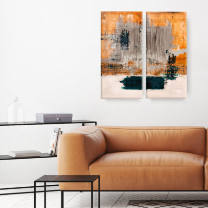 ” Bueno Exchange LXVIV-I ” by Tristan Scott 2 – Pieces - Chic Decora