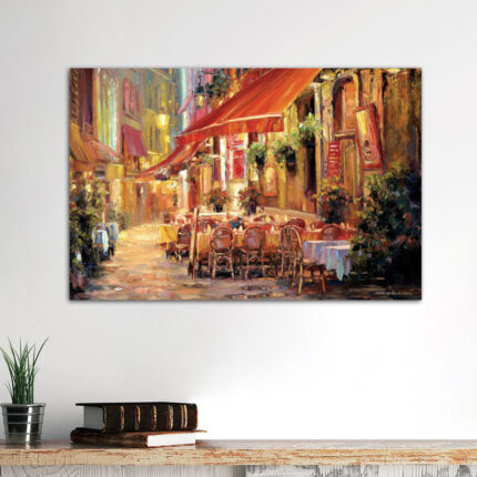 ” Café In Light ” by Haixia Liu - Chic Decora