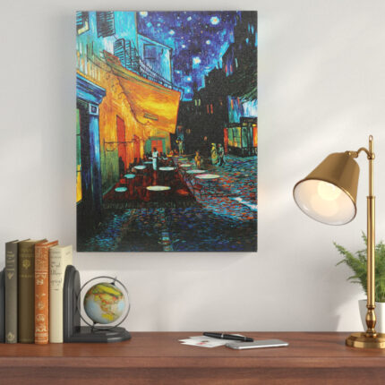 ” Cafe Terrace ” by Vincent Van Gogh - Chic Decora