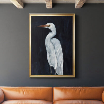 ” Calm Great Egret I “ - Chic Decora