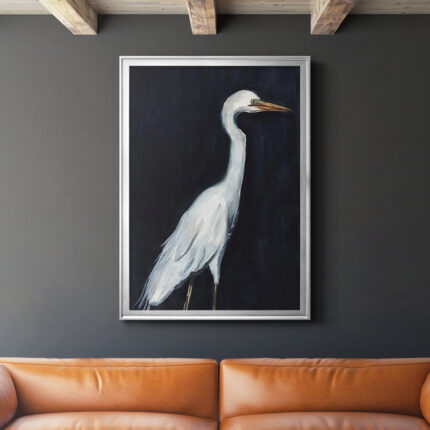 ” Calm Great Egret II “ - Chic Decora