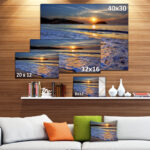 " Calm Seashore With Blue Waves " - Image 4