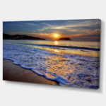 " Calm Seashore With Blue Waves " - Image 2