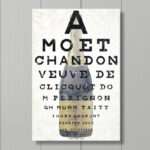 " Champagne Eye Chart " - Image 6