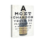 " Champagne Eye Chart " - Image 8