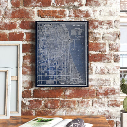 ” Chicago Sketch Map “ - Chic Decora