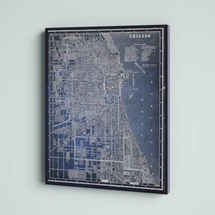 ” Chicago Sketch Map “ - Chic Decora
