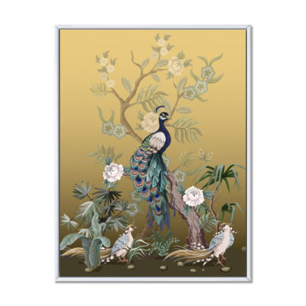 ” Chinoiserie With Birds And Peonies VI “ - Chic Decora
