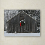 " Christmas Barn In The Snow " by Kurt Shaffer - Image 6