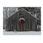 " Christmas Barn In The Snow " by Kurt Shaffer - Image 2