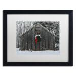 " Christmas Barn In The Snow " by Kurt Shaffer - Image 6