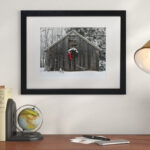 " Christmas Barn In The Snow " by Kurt Shaffer