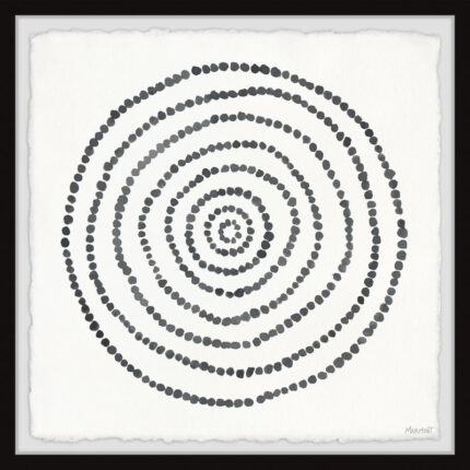 ” Circular Dots ” by Marmont Hill - Chic Decora