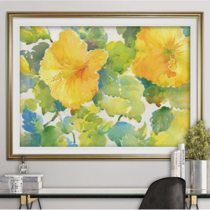 ” Citrus Hibiscus “ - Chic Decora