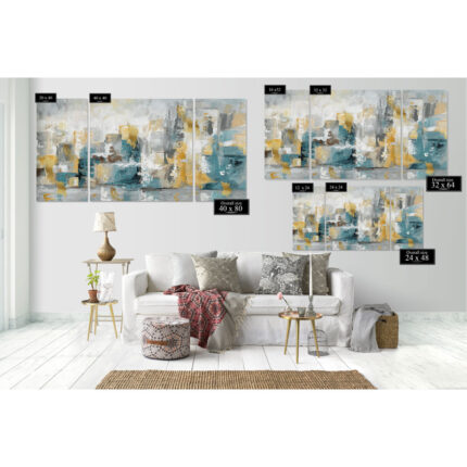 ” City Views I ” 3 – Pieces - Chic Decora