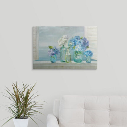 " Coastal Bouquet Crop " by Danhui Nai