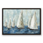 " Coastal Sailboat Race " - Image 2