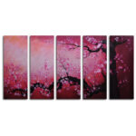 " Cochineal Black Trunked Cherry " 5 - Pieces