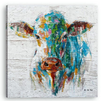 ” Colorful Cow “ - Chic Decora