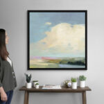 " Colorful Horizon II " by Julia Purinton Painting Print - Image 4