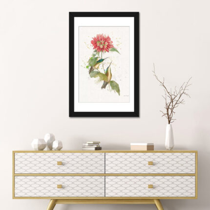 ” Colorful Hummingbirds I ” by Katie Pertiet - Chic Decora