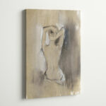" Contemporary Draped Figure I " by Ethan Harper Painting Print - Image 4