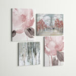 " Contemporary Pink " 4 - Pieces - Image 4