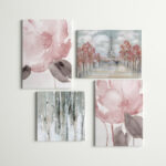 " Contemporary Pink " 4 - Pieces - Image 5