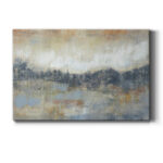 " Cool Grey Horizon I " Painting Print - Image 4
