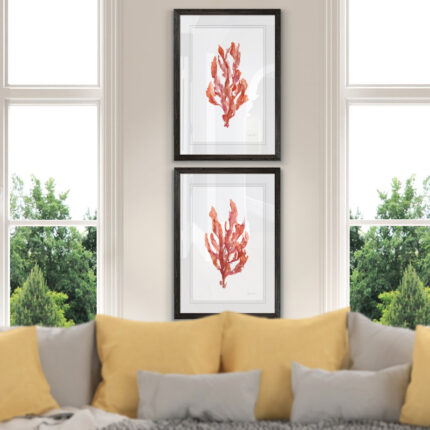 ” Coral Kelp I ” by Vincent Van Gogh 2 – Pieces - Chic Decora