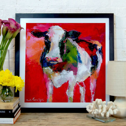” Cow ” by Richard Wallich - Chic Decora