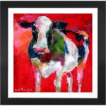 " Cow " by Richard Wallich - Image 4