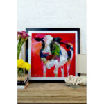 " Cow " by Richard Wallich - Image 5