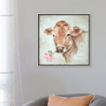 " Cow With Rose " - Image 5
