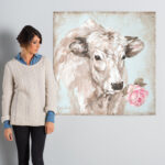 " Cow With Rose II " by Debi Coules - Image 3