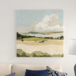 " Cumulus Landscape II " by Emma Scarvey Painting Print