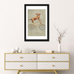 " Dachshund On Bicycle I " by Coco De Paris - Image 2