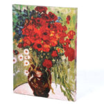 " Daisies & Poppies " by Vincent Van Gogh - Image 6