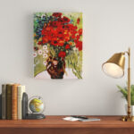 " Daisies & Poppies " by Vincent Van Gogh