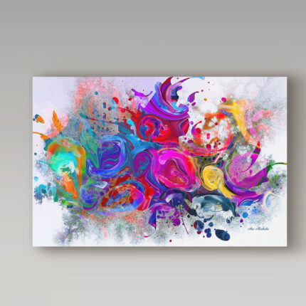 ” Dark Color Explosion ” by Ata Alishahi - Chic Decora